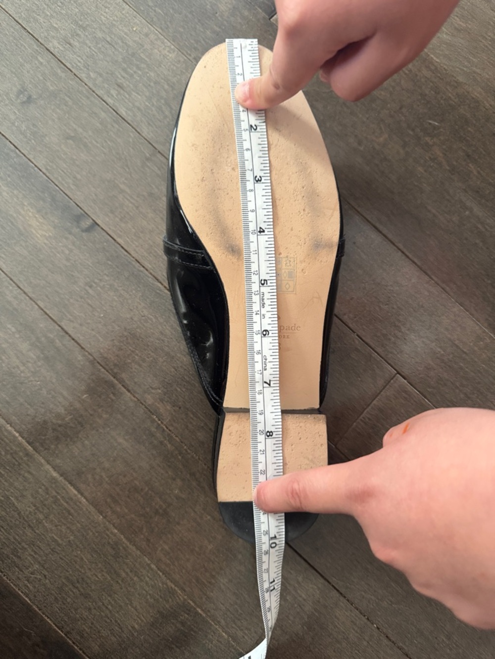 kate spade Black Patent Leather Chain Trim Mules - Picture 7 of 8